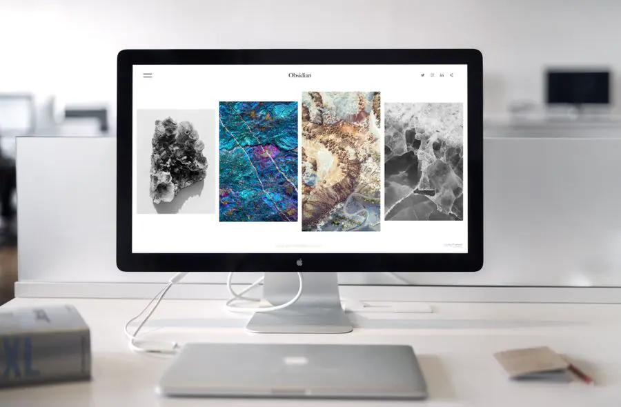 Fashion online store, screen 1